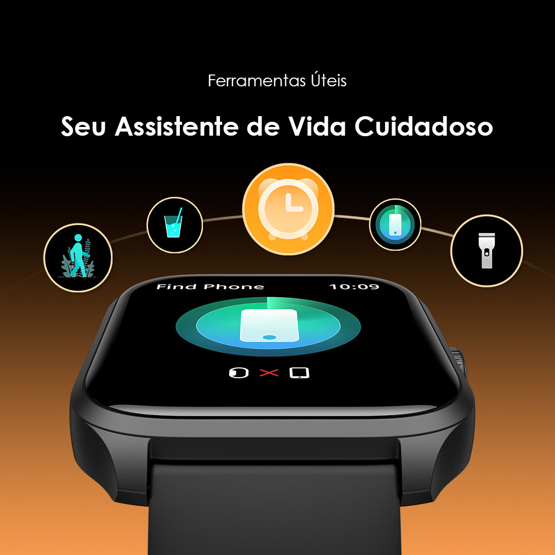 oraimo Watch 5 Lite 2.01" HD IP68 Smart Watch