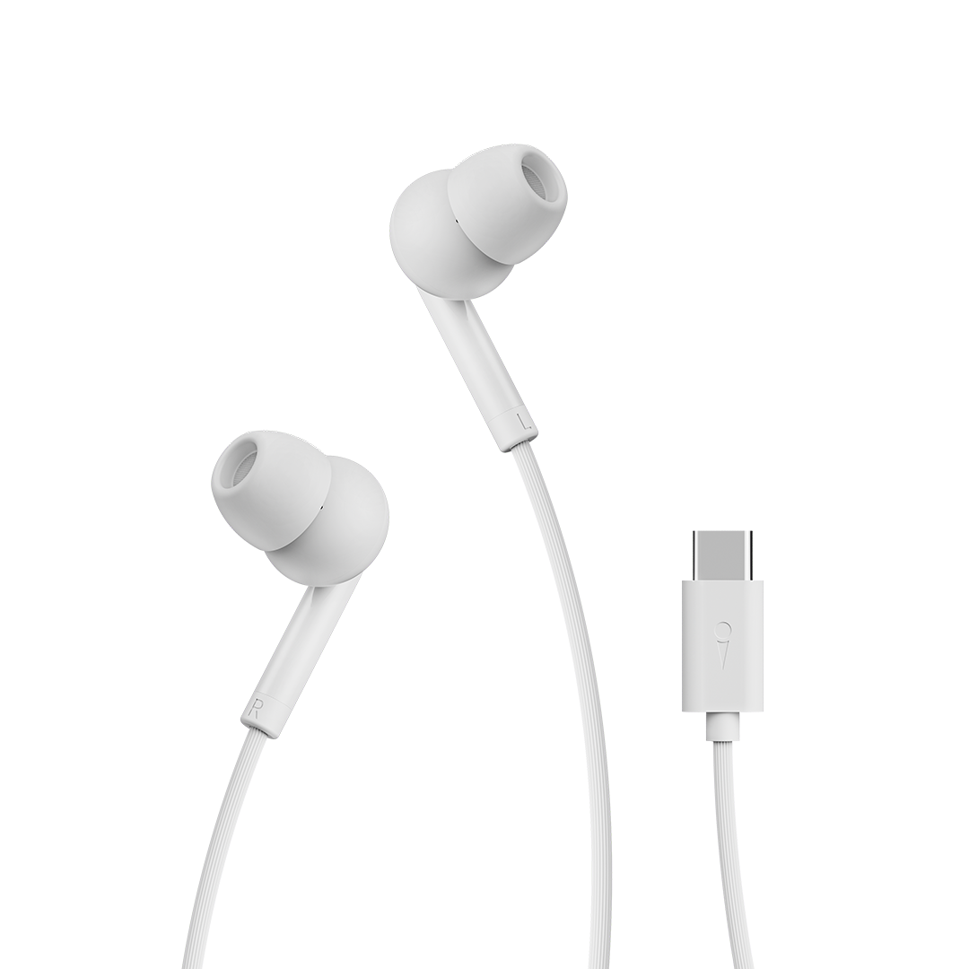 CONCH 2C oraimo wired earphone OEP-320C-WHITE