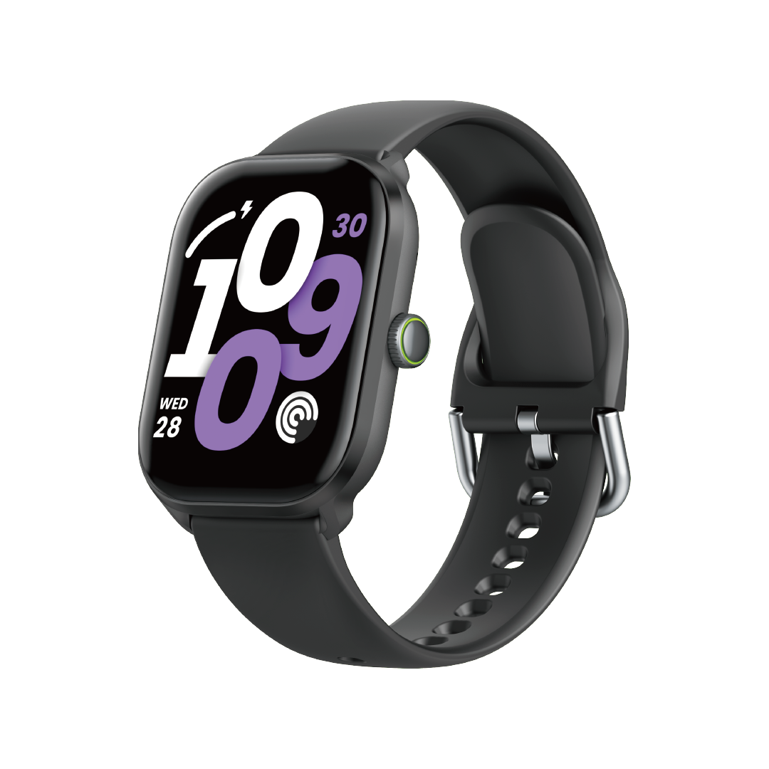 oraimo Watch 6 Lite Relógio inteligente de 2,01 polegadas com interface de utilizador moderna.
