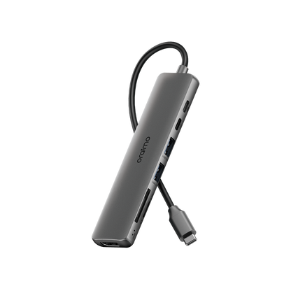 oraimo PowerTrans Adaptador multifunções USB-C 7 em 1
