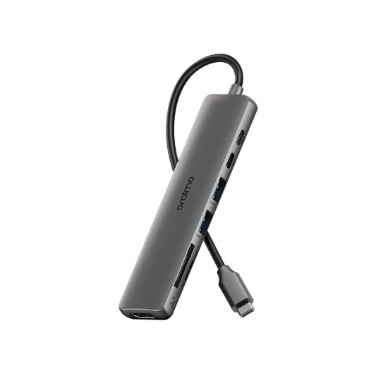 oraimo PowerTrans Adaptador multifunções USB-C 7 em 1
