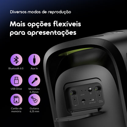 oraimo SpaceBox Max Auracast SpaceBox Max de 200 W