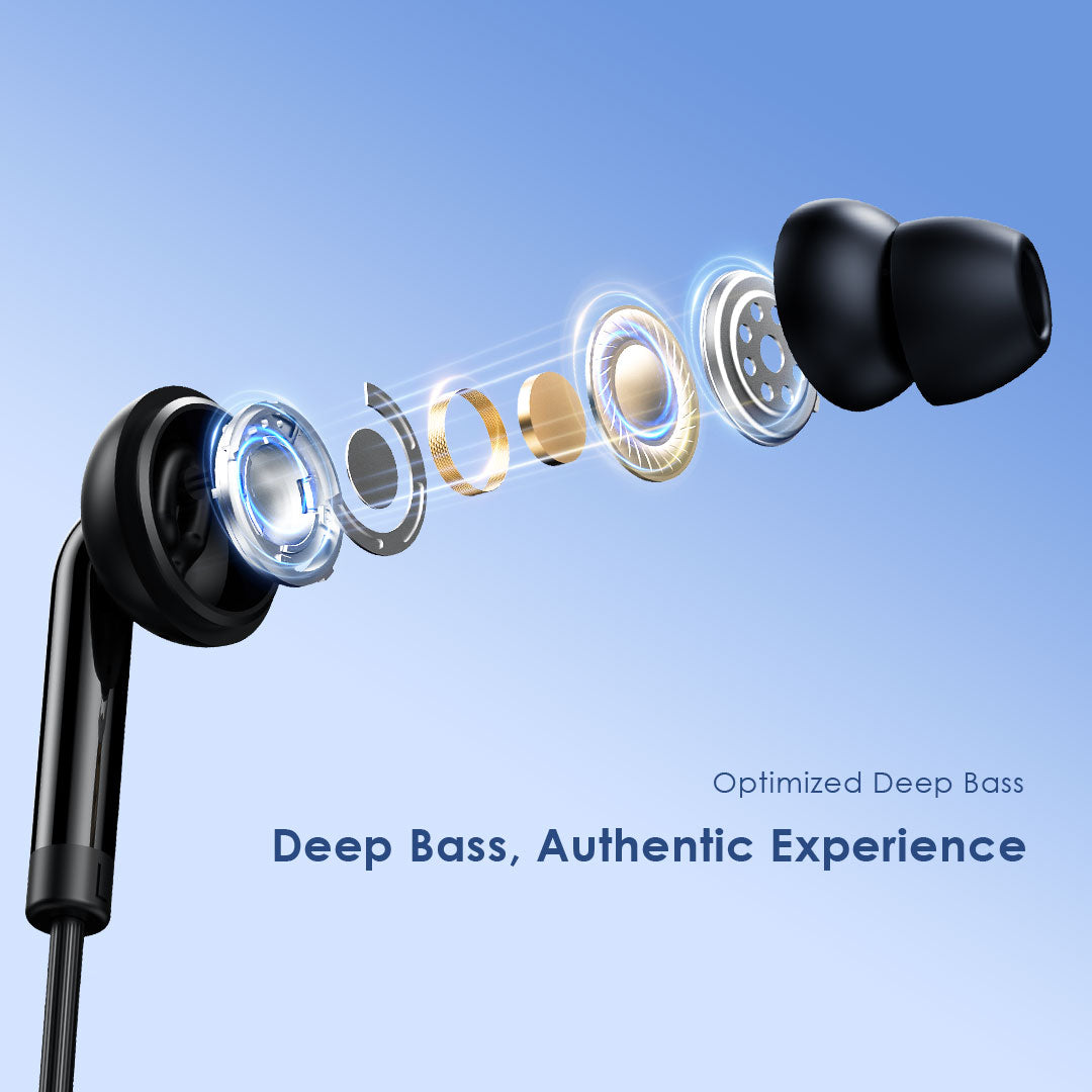 CONCH 2C oraimo wired earphone OEP-320C-WHITE