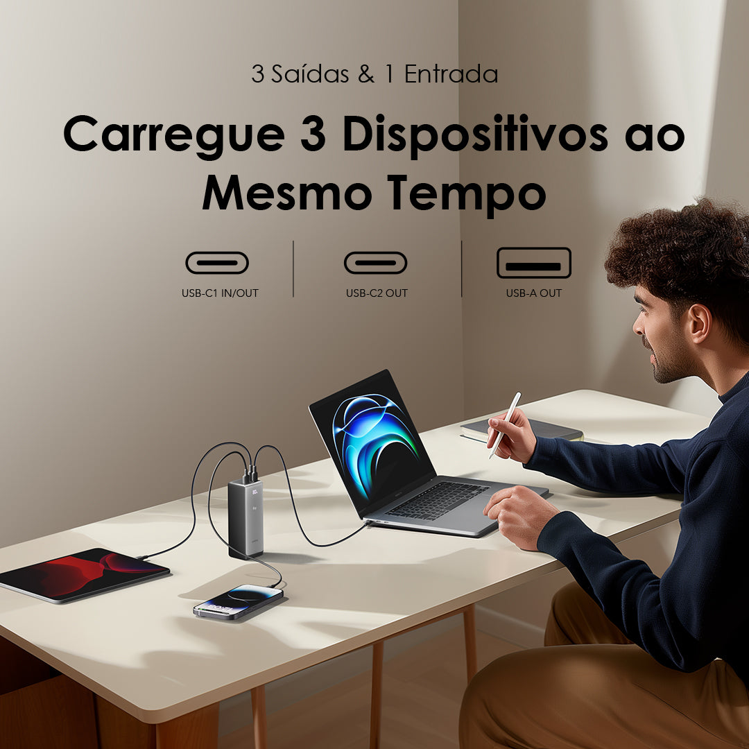 oraimo PowerJet 130 27600mAh 130W Power Bank