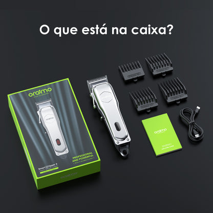 oraimo SmartClipper2 Máquina de Cortar Cabelo Profissional
