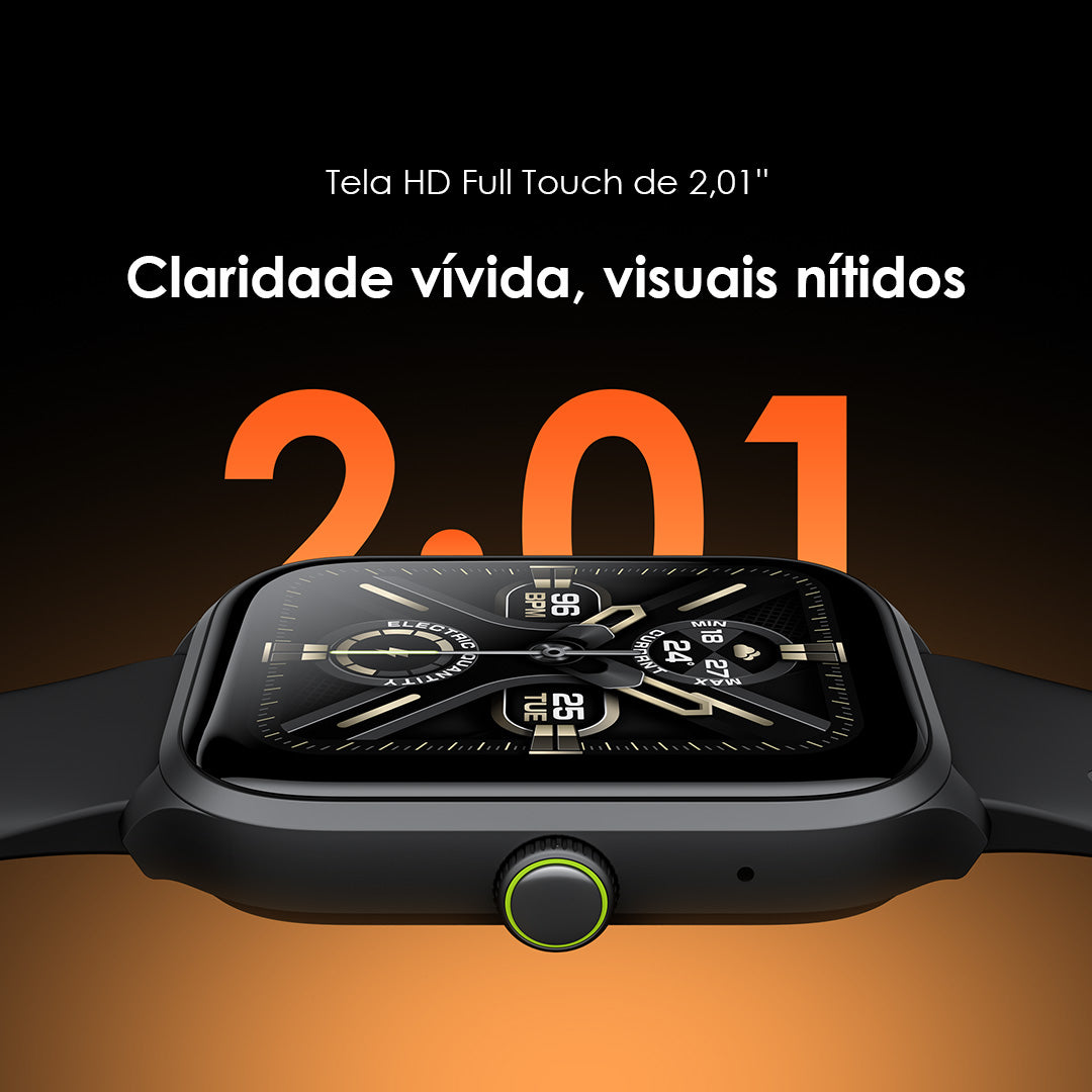 oraimo Watch 5 Lite 2.01" HD IP68 Smart Watch