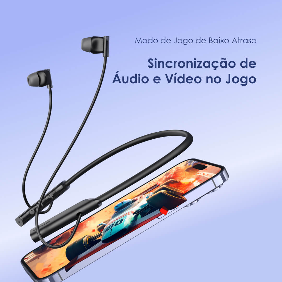 oraimo Necklace Lite Auriculares Sem Fio com Vibração para Chamadas