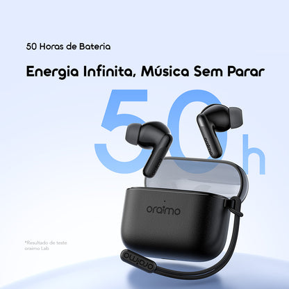 oraimo SpaceBuds Lite 2 Auscultadores sem fios portáteis e imersivos
