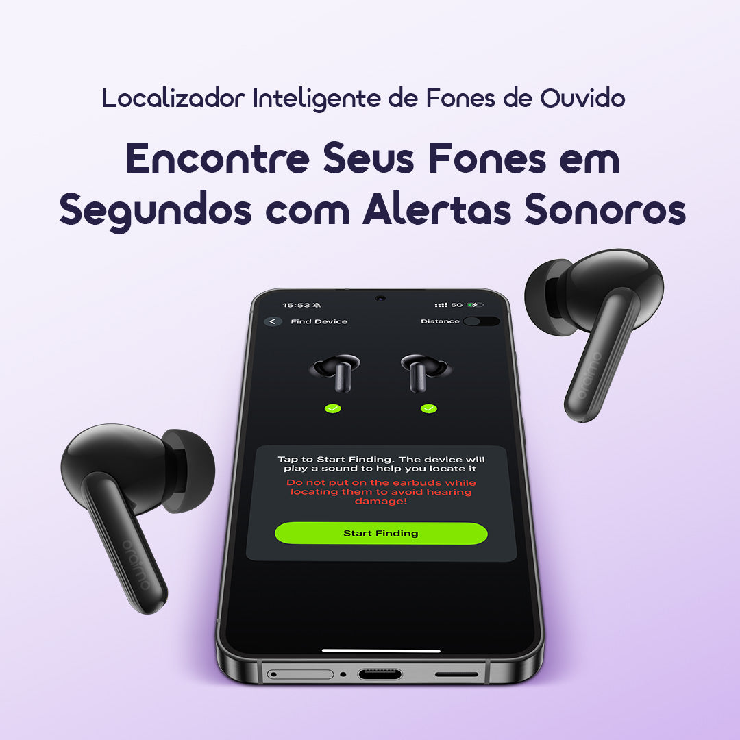 oraimo SpaceBuds Lite Sound360 Anti-Lost True Wireless Earbuds