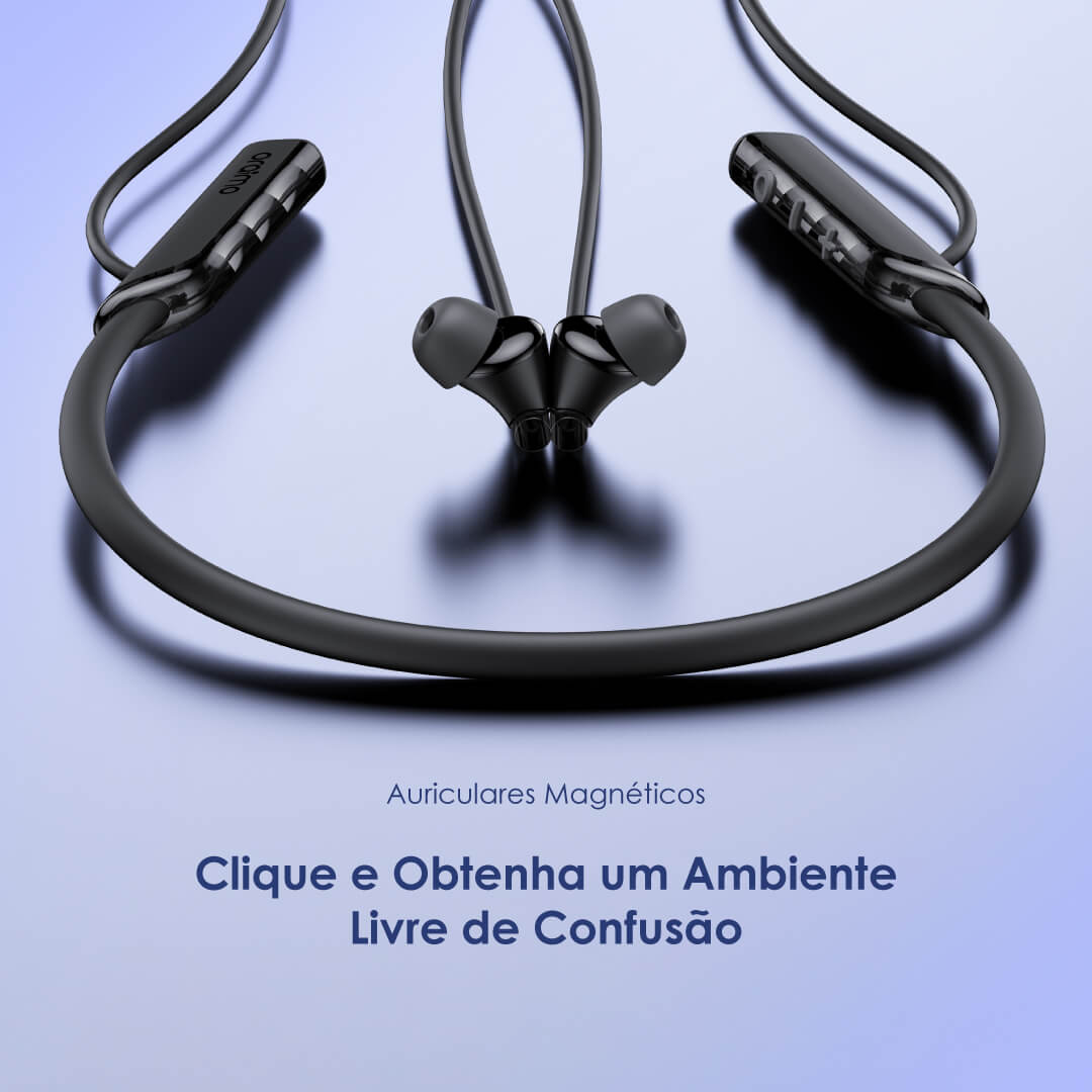 oraimo Necklace Lite Auriculares Sem Fio com Vibração para Chamadas