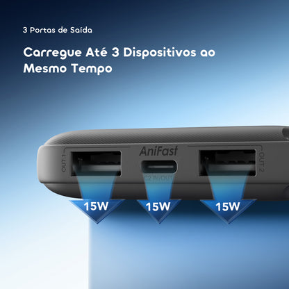 oraimo 10000mAh Power Bank PowerFlow L1 fino e eficiente