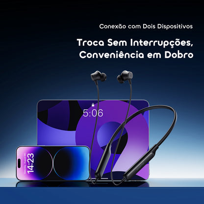 oraimo Necklace 5 Tahsan tuned noise cancellation long playtime wireless earphone