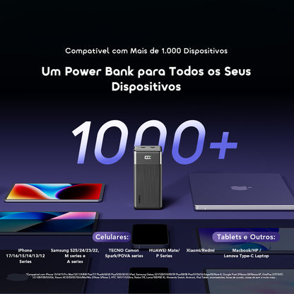 oraimo PowerNova Q41 Carregador portátil de 40000mAh com carregamento ultrarrápido de 35W