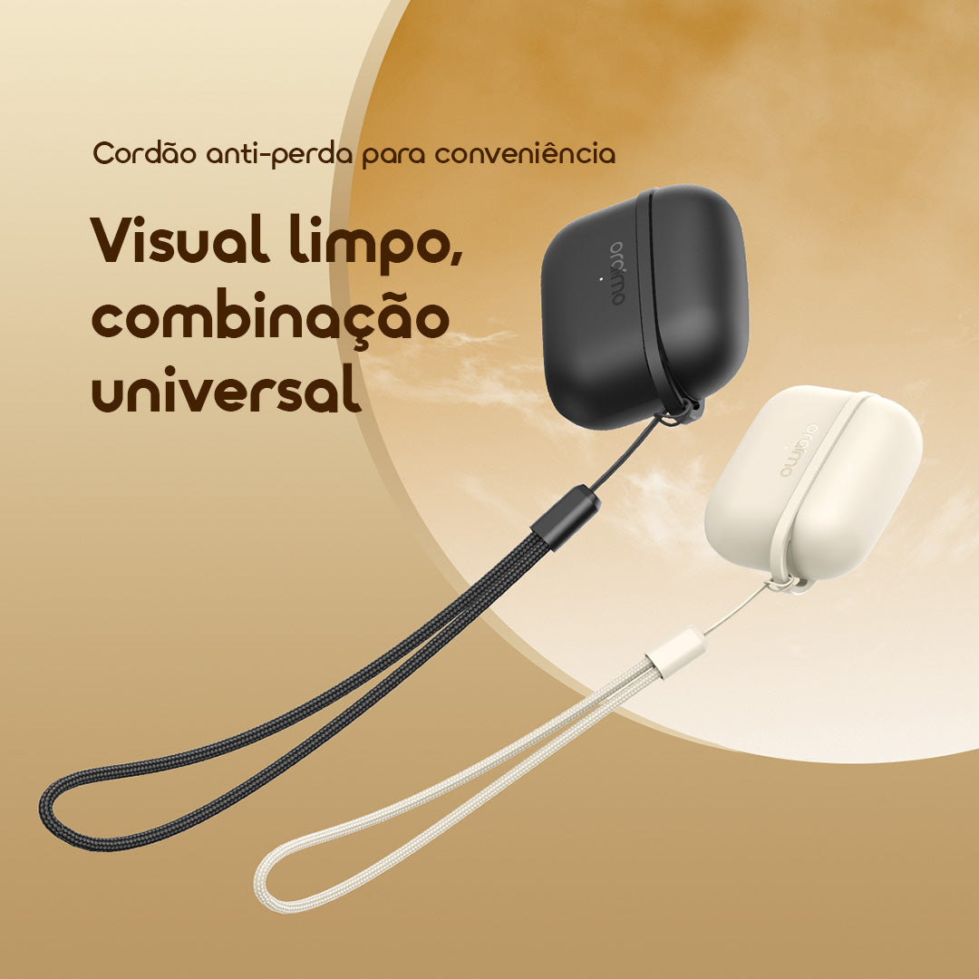 oraimo SpaceBuds Air Fones de Ouvido True Wireless com Localizador Inteligente e 38 Horas de Duração
