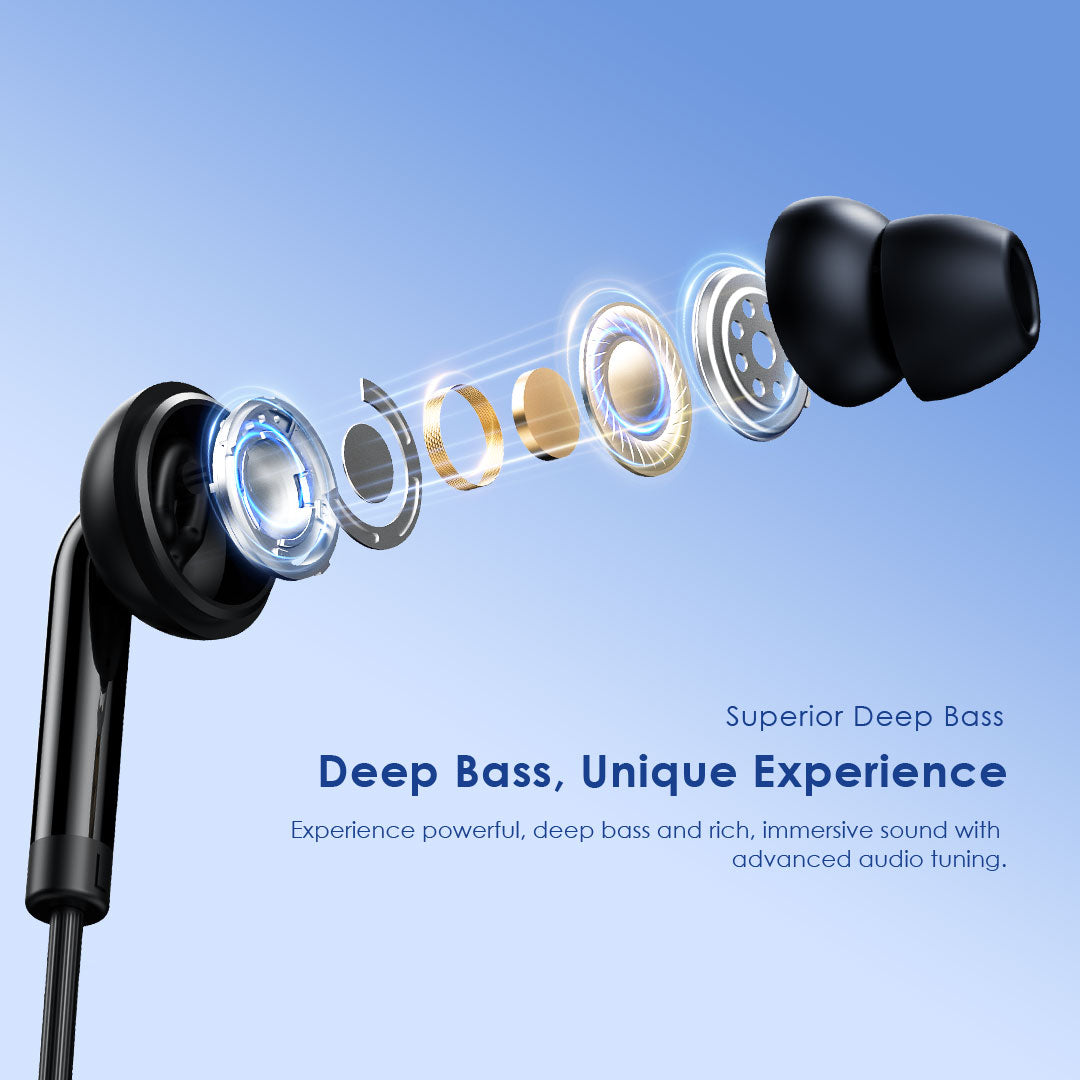 oraimo CONCH 2 Neo 3.5MM In-Ear Wired Headphones