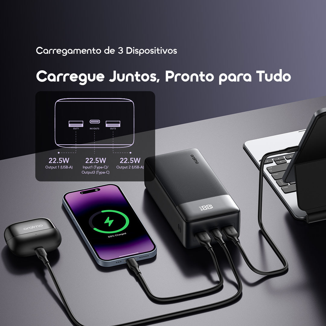 oraimo PowerNova QF1 27000mAh Power Bank