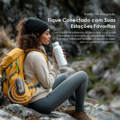 oraimo SpaceBox 12W FM Colunas Bluetooth