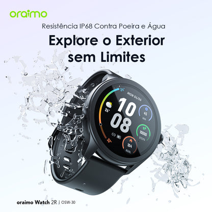 oraimo Watch 2R 1.39'' TFT IP68 Relógio Inteligente