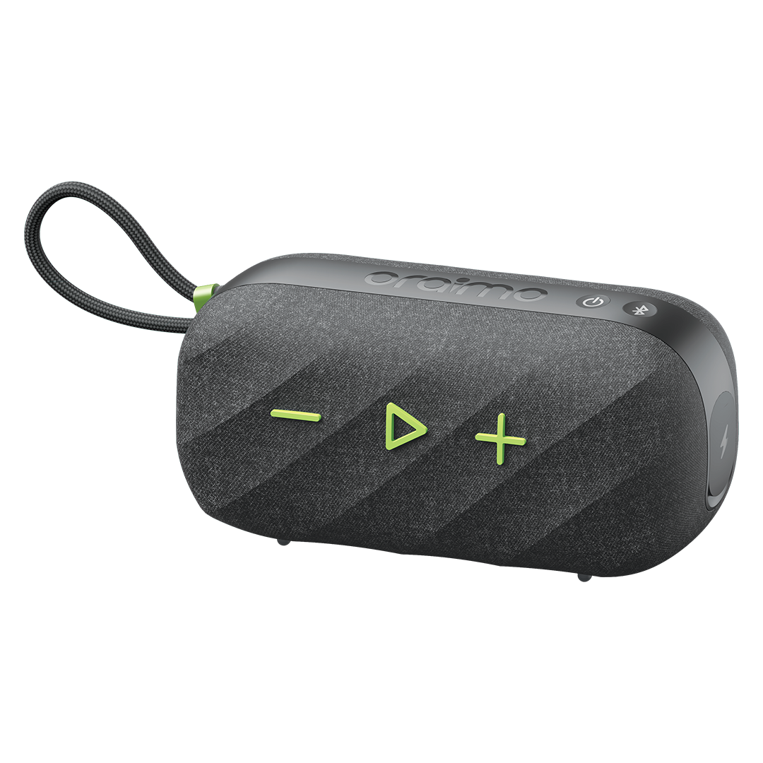 oraimo SpaceBox Active Coluna de Som Portátil Sem Fios Personalizável com FM de 25W de Potência