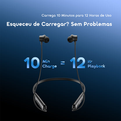 oraimo Necklace 5 Tahsan tuned noise cancellation long playtime wireless earphone