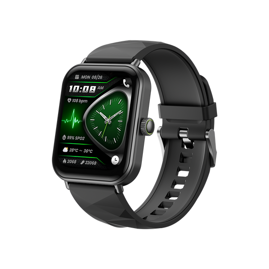 oraimo Watch Nova 2 Lite Relógio inteligente com ecrã a cores AMOLED totalmente sensível ao toque de 1,93 polegadas
