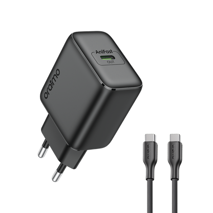 oraimo PowerGaN 251 25W GaN Fast Mini Charger Set