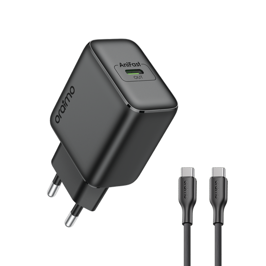 oraimo PowerGaN 251 25W GaN Fast Mini Charger Set