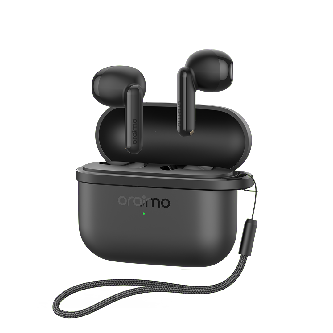 oraimo SpaceBuds Air Fones de Ouvido True Wireless com Localizador Inteligente e 38 Horas de Duração