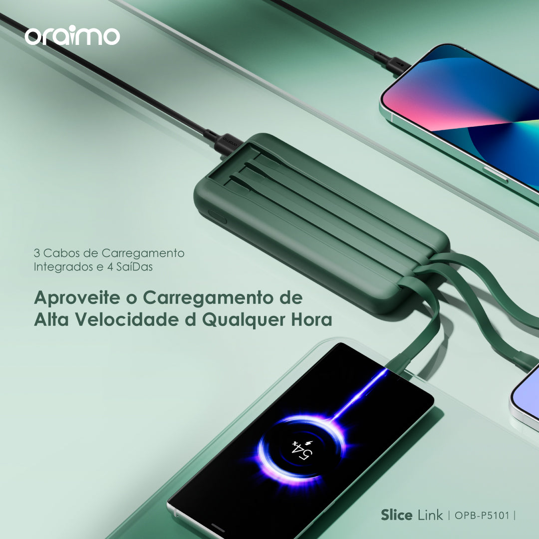 oraimo Slice Link 10000mAh 12W Acumulador
