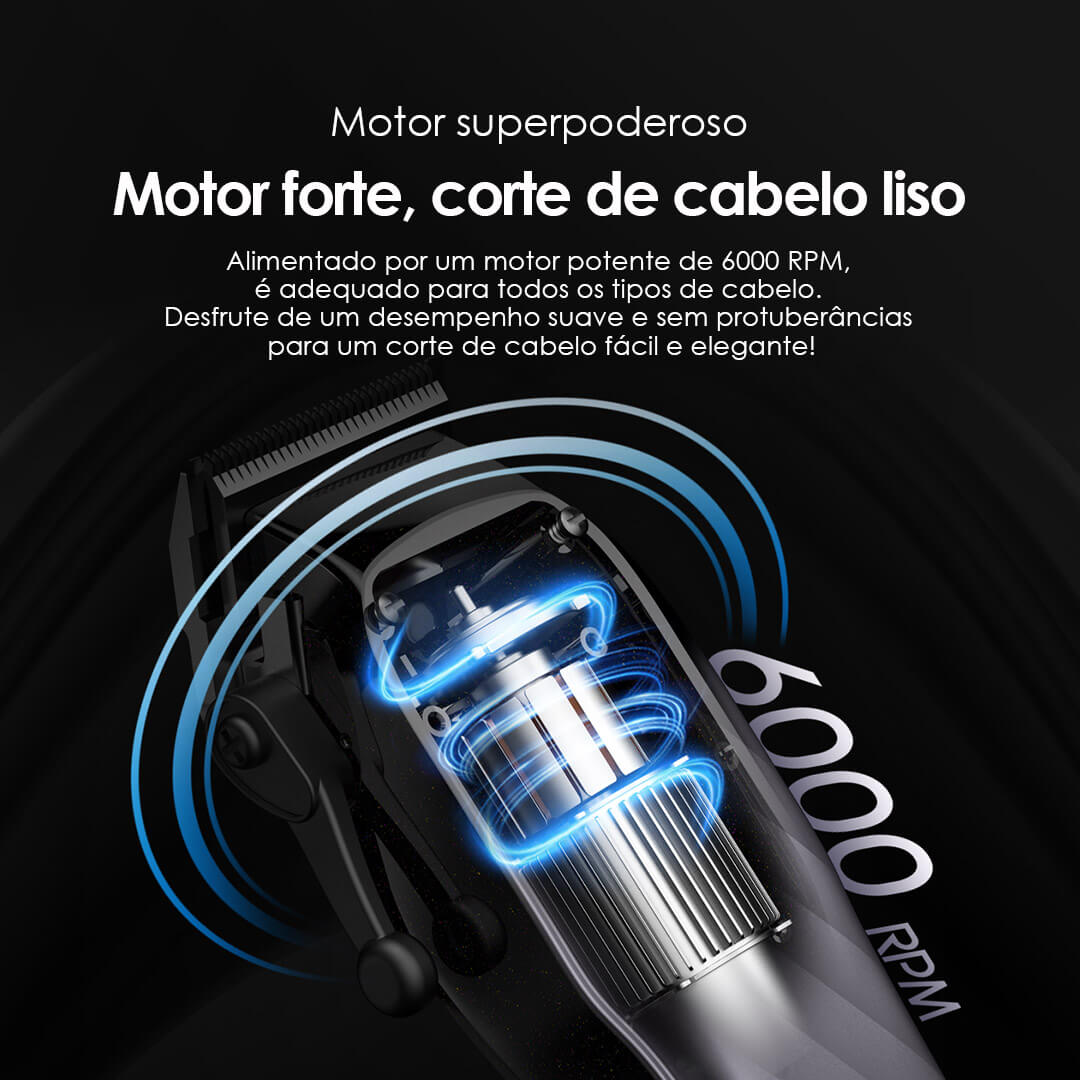 oraimo SmartClipper 2C Máquina de Cortar Cabelo Profissional