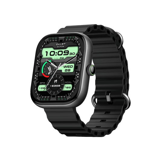 oraimo Watch 6 Relógio inteligente com monitor de ritmo cardíaco e oxigénio no sangue com ecrã TFT de 2,04"