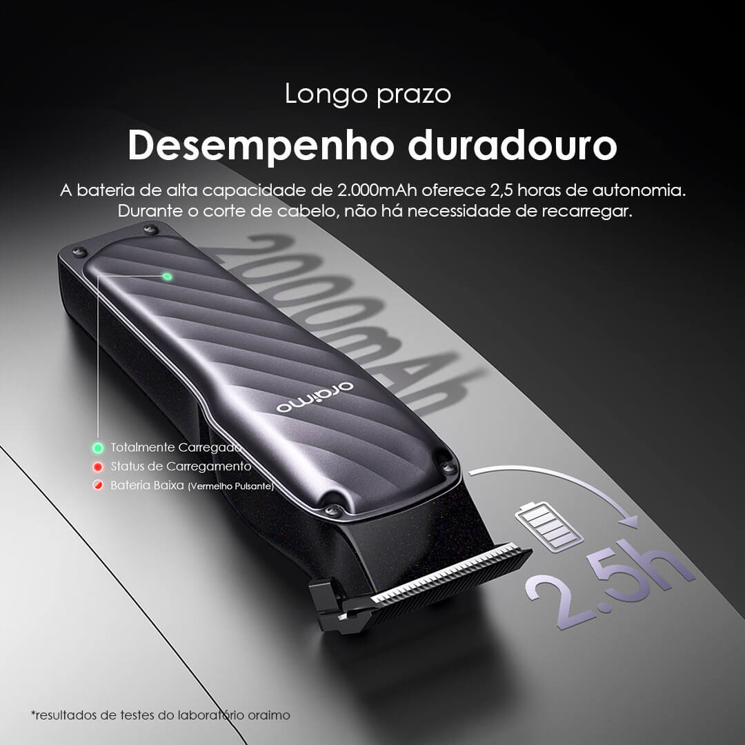 oraimo SmartClipper 2C Máquina de Cortar Cabelo Profissional