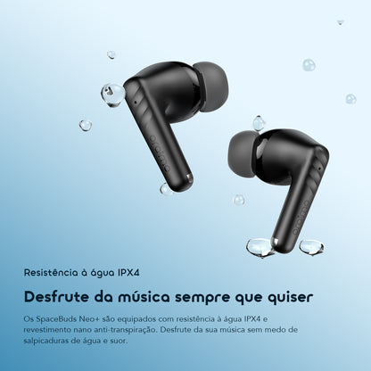 oraimo SpaceBuds Neo+ Fones de Ouvido ANC com Áudio Espacial True Wireless
