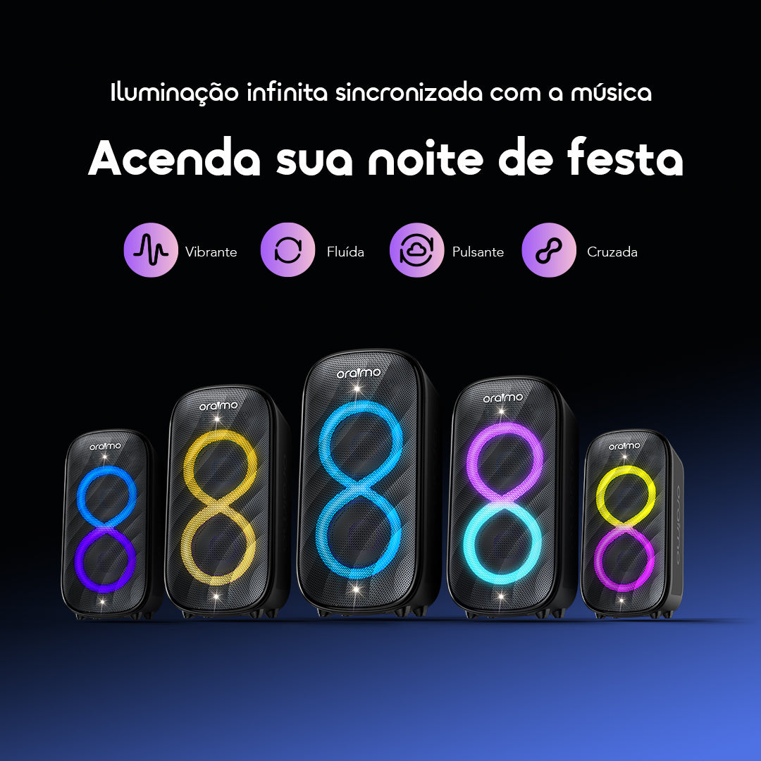 oraimo SpaceBox Max Auracast SpaceBox Max de 200 W