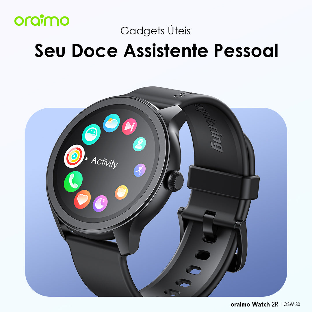oraimo Watch 2R 1.39'' TFT IP68 Relógio Inteligente