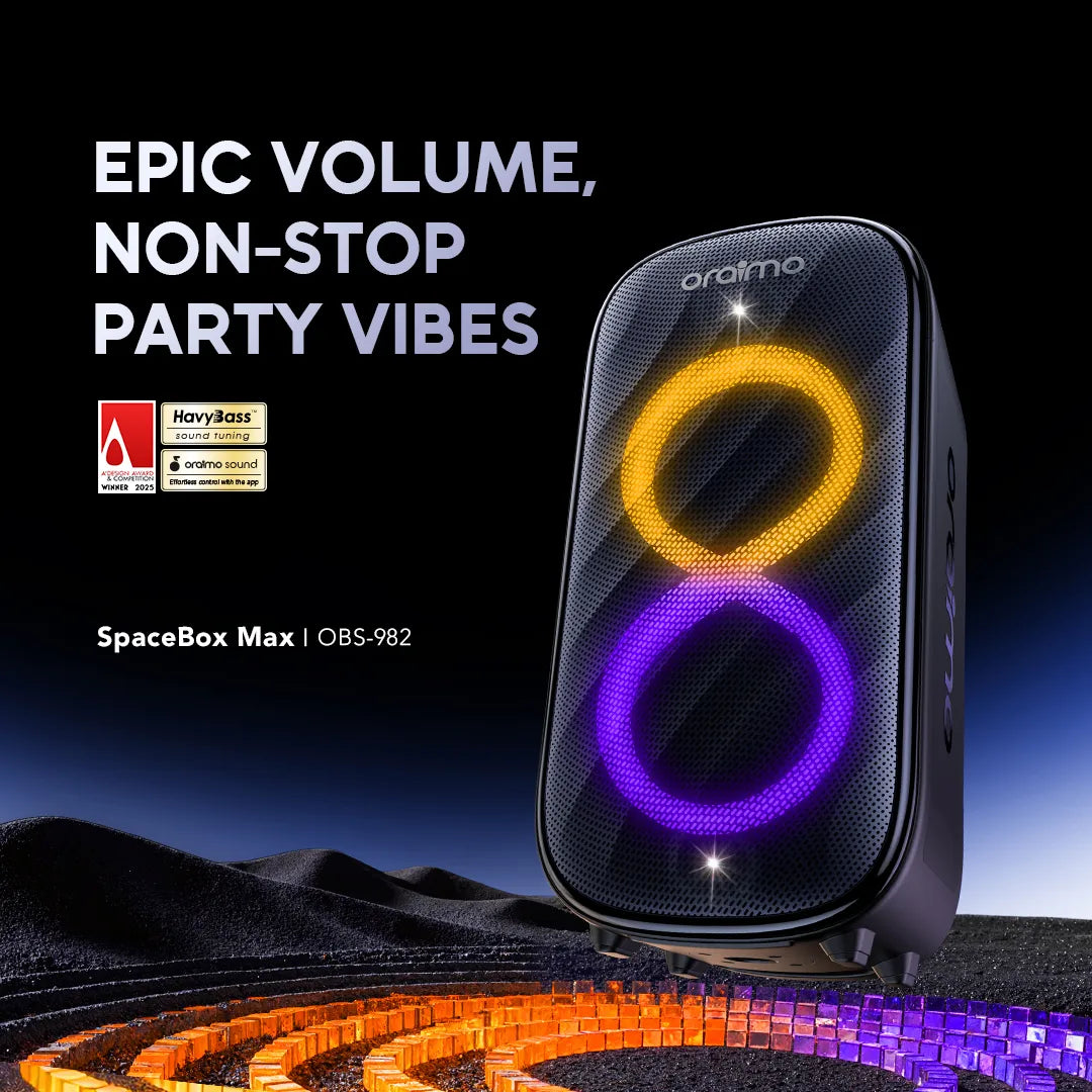 oraimo SpaceBox Max Auracast SpaceBox Max de 200 W