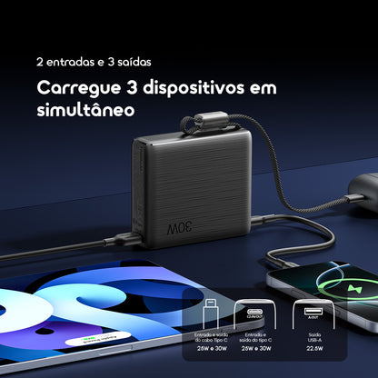 oraimo PowerNova L21 Bateria externa de 20000mAh 30W