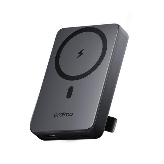 oraimo MagPower 15 Power Bank de 10000mAh com Carregamento Sem Fio e com Fio