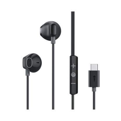 oraimo Halo Airy Tipo-C Fones de Ouvido Semi-Intra-Auriculares com Fio