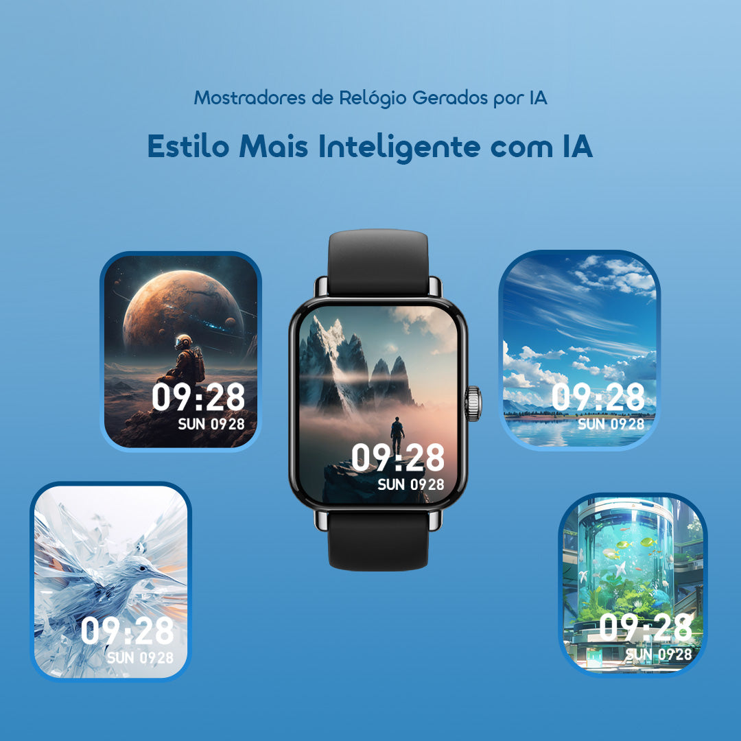 oraimo Watch 6 Pro Mostradores de Relógio Gerados por IA - smartwatch