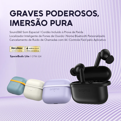 oraimo SpaceBuds Lite Sound360 Anti-Lost True Wireless Earbuds