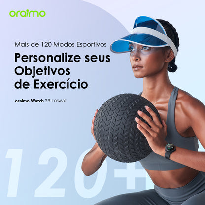 oraimo Watch 2R 1.39'' TFT IP68 Relógio Inteligente