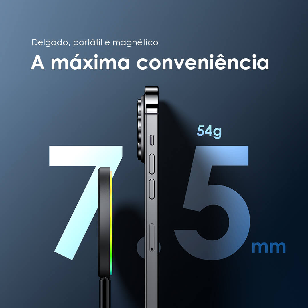 oraimo PowerDock Almofada de carregamento sem fios 15W