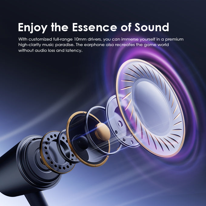 oraimo Trumpet 3 Fones de Ouvido Intra-auriculares Hi-Fi