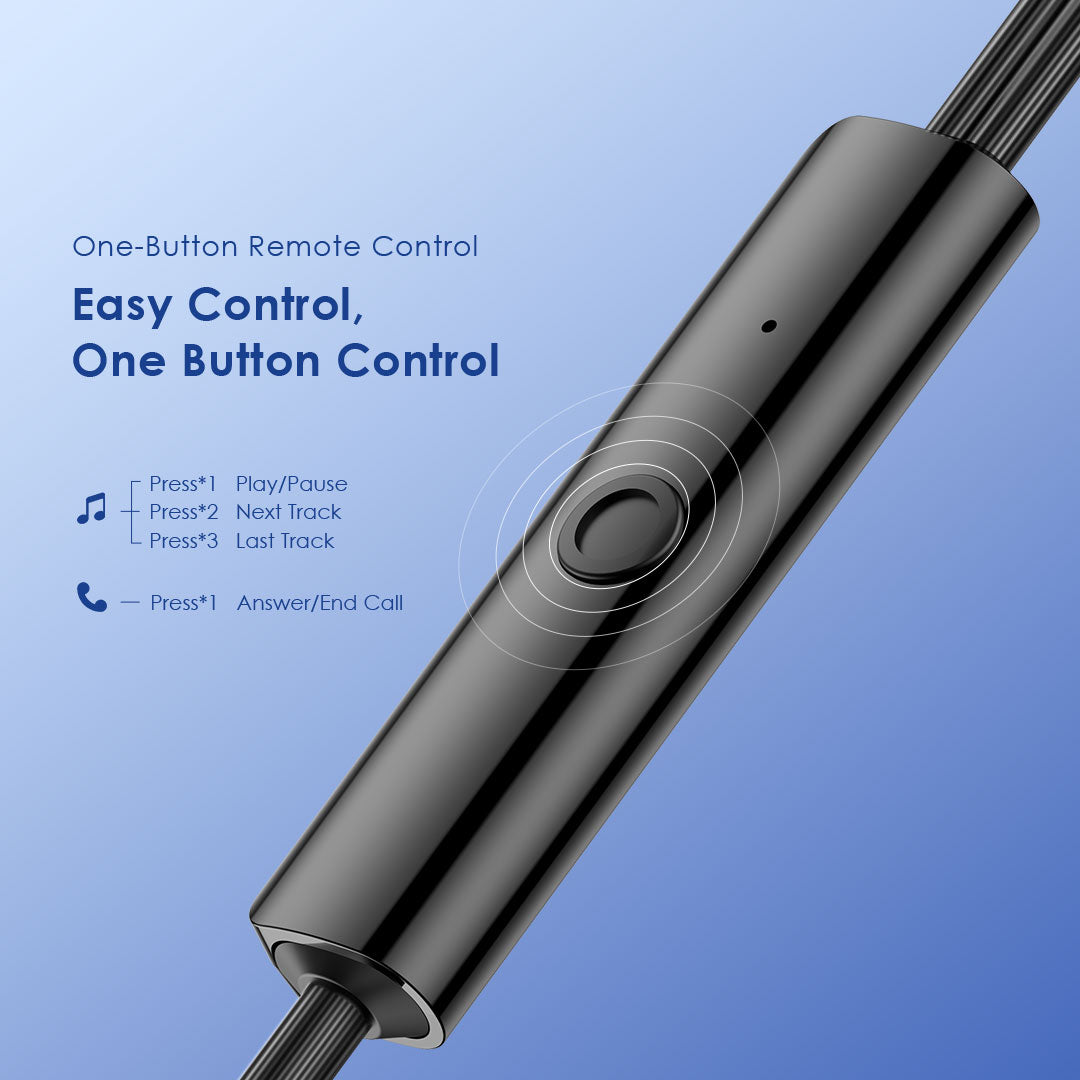 CONCH 2C oraimo wired earphone OEP-320C-WHITE