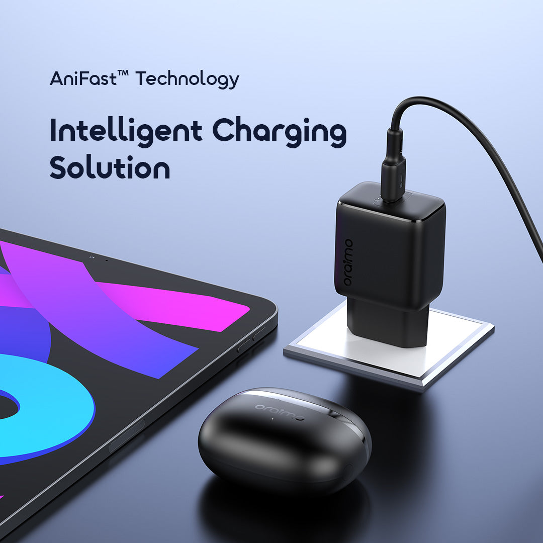 oraimo PowerCube 202 EU Type 20W Compatible Charger Kit