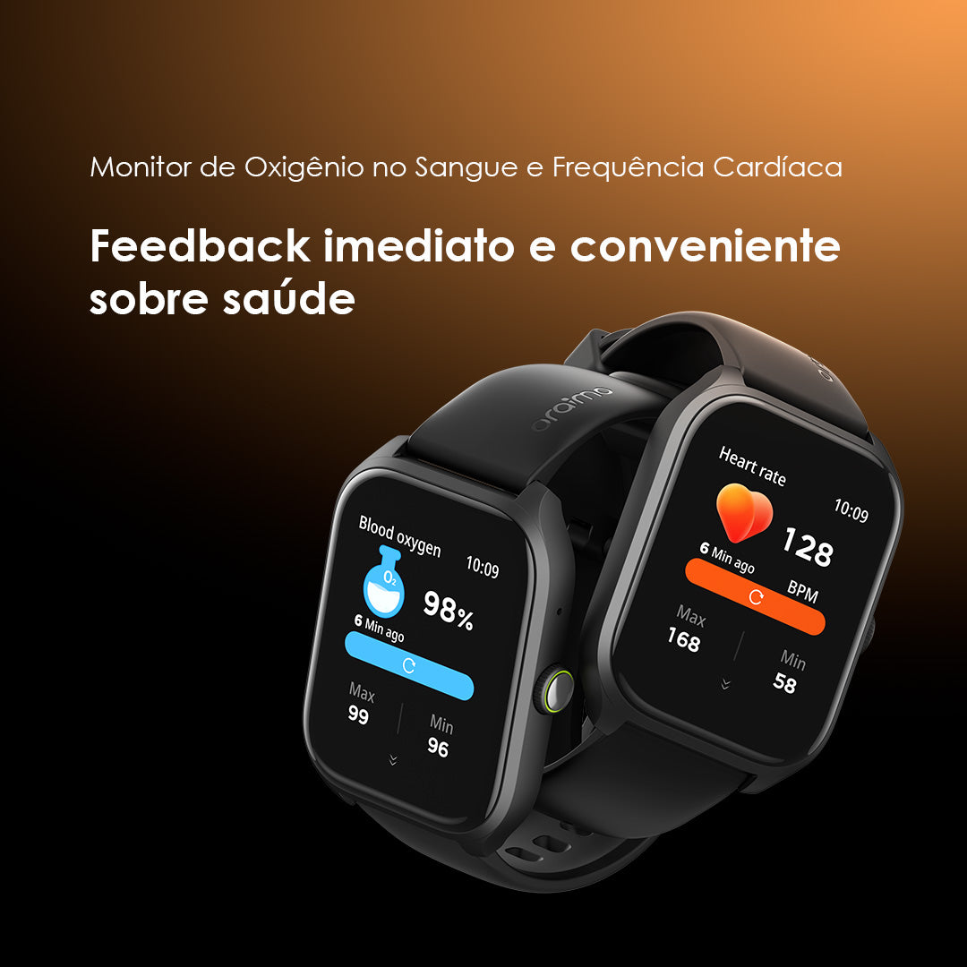 oraimo Watch 5 Lite 2.01" HD IP68 Smart Watch