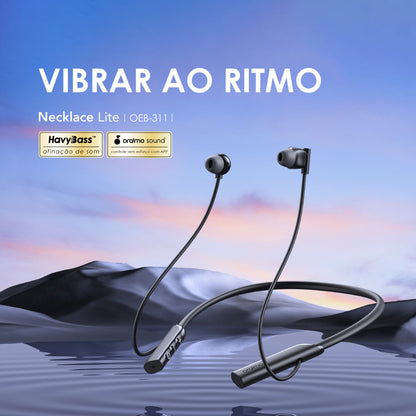 oraimo Necklace Lite Auriculares Sem Fio com Vibração para Chamadas