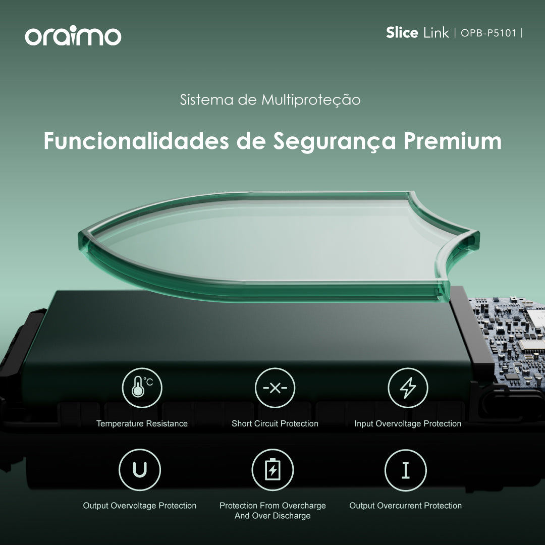 oraimo Slice Link 10000mAh 12W Acumulador