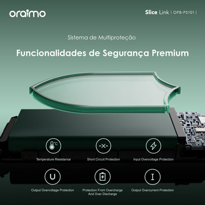 oraimo Slice Link 10000mAh 12W Acumulador
